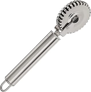 Küchenprofi Raviolirad PASTACASA, 18cm, Edelstahl (Stainless Steel) | Teigtaschenrad, rostfreier…
