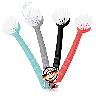 com-four® 4X Spülbürste, Küchenbürste zum Abwaschen, Geschirrbürste | Abwaschbürste mit Ny…