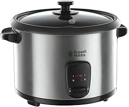 Russell Hobbs Reiskocher, 1,8 l, Edelstahl, mit Dampfgarer-Einsatz