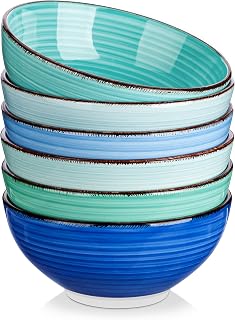 vancasso Suppenschalen Steinzeug, BONITA 6-teiliges Schüsselset, Salatschüssel, Pastaschalen, S…