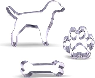 Hund Ausstecher Set – 3 Stück – Rostfreier Stahl