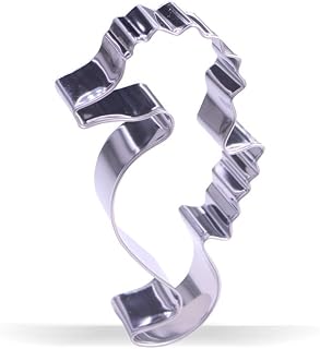 9,9 cm Seepferdchen Ausstecher – Rostfreier Stahl