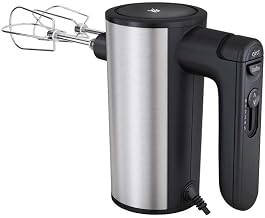 WMF Kult X Handmixer – Handrührgerät aus Edelstahl Cromargan mit 5 Geschwindigkeitsstufen und…