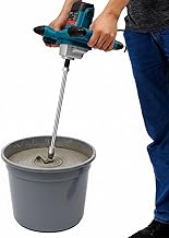 Farb-Mörtelrührer & Betonmischer 2100W Elektrisch – Handrührwerk mit 6 Geschwindigkeitsstufen,…