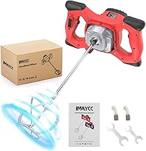 Neu Mörtelrührer, 2100W Betonmischer, Rührwerk Beton with 6 Speed, Quirl Mörtelrührer M14, R…