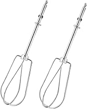 2 Stück Ersatz-Eierschläger, elektrisches Eierschläger-Zubehör, Edelstahl-Eierschläger, Schn…