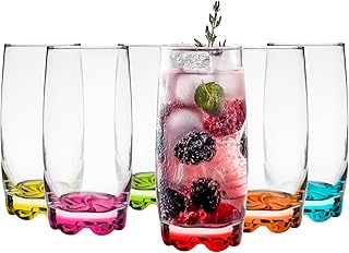 Glasmark KROSNO 1992 68g-8011-W350-5082-26 A688011-W350-5082-26 Set 6 x Glas 350 ml Bottom Mix Co…