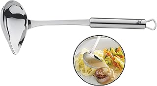WMF Profi Plus Saucenlöffel 28 cm, Soßenkelle mit Schnaupe, Soßenlöffel Cromargan Edelstahl t…