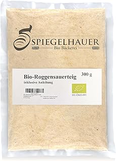 Bäckerei Spiegelhauer frischer Bio Roggensauerteig 300g I Brot backen ohne Hefe I Natursauerteig…
