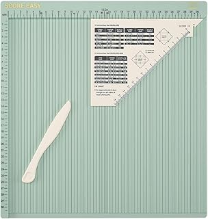 Vaessen Creative Score Easy Großes Mehrzweck Falzbrett Cm Minze, Mintgrün, 30,5 x 30,5 cm