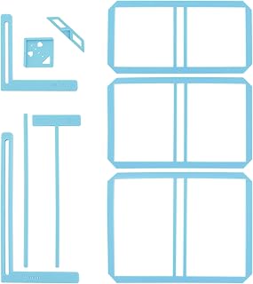 9-teiliges Buchbinder-Werkzeug für Anfänger, komplette tolle Schablonen und Schneideanleitung, …