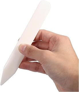 Broco Natürliche Falzbein Werkzeug für Scoring Folding Creasing Burinishing Kanten aus Leder Cr…