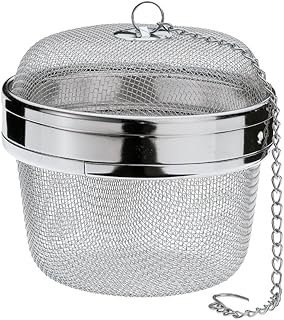 Küchenprofi Tee-/ Gewürzkugel, rostfreier Edelstahl, 6,5 cm Ø, Teesieb für losen Tee, Gewürz…