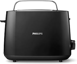 Philips Toaster, Schwarz, 8 Bräunungsstufen