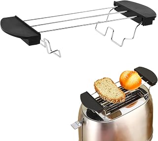 Toastständer Edelstahl,Brötchenaufsatz Für Toaster,Haushaltstoaster Gril